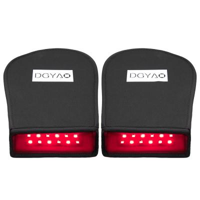 China Relieve Hand Pain DGYAO 2021 New Version Red Light Therapy Devices Near Infrared LED 880nm Hand Pain Relief For Fingers Wrist (2 SMD Pads Set) for sale