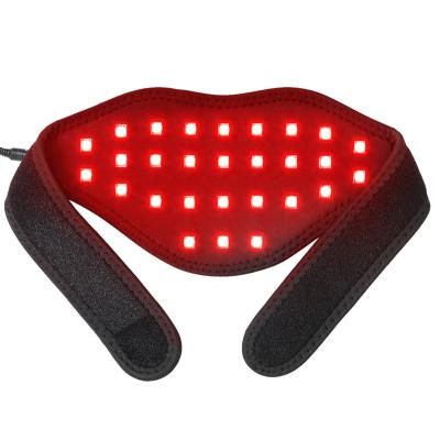 China 75% Neoprene + 25% Velvet DGYAO Therapy Infrared Light Wraps For Joint Auto Cut Infrared Therapy Pain Relief Arthritis LED SMD Neck Heating Pad for sale