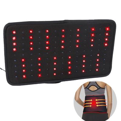 China Skin Tighten DGYAO 660 Nm Red Light And 880 Wearable Infrared Light Therapy Deeply To Penetrate Back Support Belt Wrap Red Light Therapy Sore Belt for sale