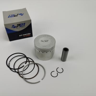 China TITAN 2003-2004/FAN 2003-2004/FAN 2005-2008 low price engine parts piston 2005-2008 (OHV) CG. 125 of CG. 125 Set Standard Motorcycle Piston Kit With Rings for sale