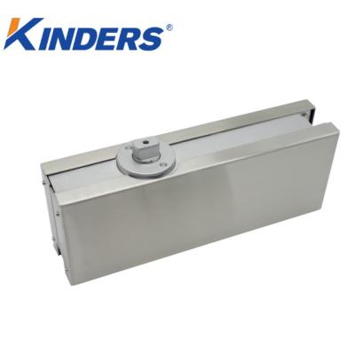 China Modern Glass Door Hidden Door Closer Hydraulic Hinge Hidden Door Closer Floor Spring for sale