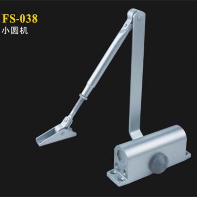 China Aluminum alloy pistons door closer, silent door closer for sale