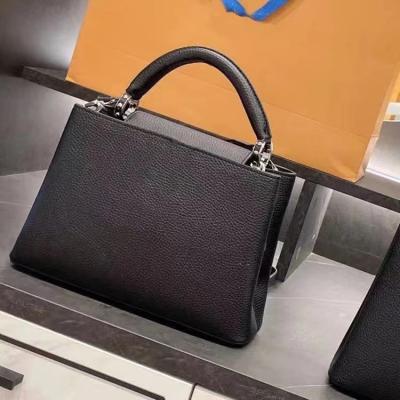 China 2023 Wholesale Custom 1:1 Famous Brand Custom Other Designer Logo Tote Leather Luxury Women's Handbag and Purse for sale