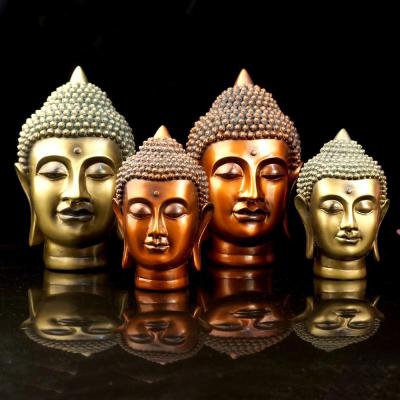 China Europe RESIN BUDDHA STATUE HEAD BUDDHA DECORATION IDEAS FIRST PLACE ADORN BUDDHA LIVING ROOM a GREAT CRAFTS HOME DECOR for sale