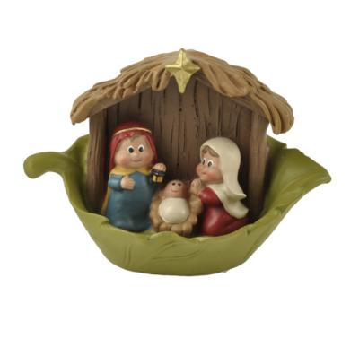 China Europe Cute Holy Family Miniature Nativity Prepared Little Baby Nativity Scene for sale