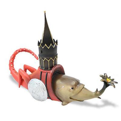 China Europe BOSCH HIERONYMUS Fish Tower Gothic Figurine Medieval Statue Sculpture for sale