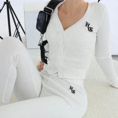 China Two-Piece Outfits Women's QUICK DRY Winter Tracksuit Cotton Outfits Two-Piece Set and Pants Two-Piece Set for sale