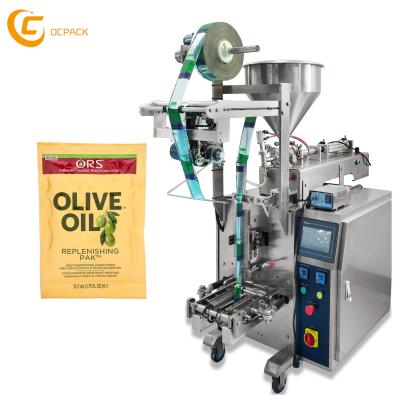 China Foods new best-selling automatic intelligent hardware/software system olive oil water liquid sauce and sealing machine for sale