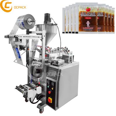 China Automatic Vertical Food Popsicle Liquid Soap Sachet Small Sauce Filling Packing Machine for sale