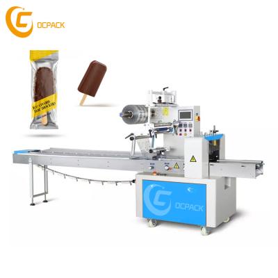 China Automatic Horizontal Food Pillow Bag Mini Cookie Candy Ice Lolly Sachet Packing Machine for sale