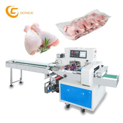 China Automatic frozen food seafood/frozen chicken meat/fresh chicken packing machine for sale