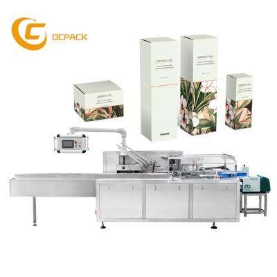 China Automatic Food Box Toothpaste Perfume Cream Cosmetics Packing Packing Machine for sale