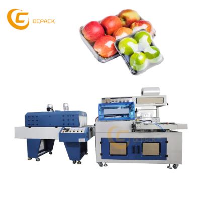 China New Type Banana Orange Fresh Fruit And Tray Vegetable Food Packing Machine for sale