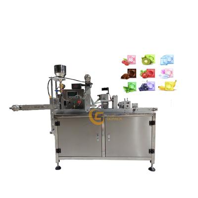 China Food Maker Horizontal Semi Automatic Pillow Condom Foil Packing Machine for sale