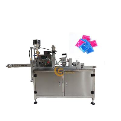 China Full Automatic Food Packaging Machinery For Condom Pouch Packing Machine Stainless Steel for sale