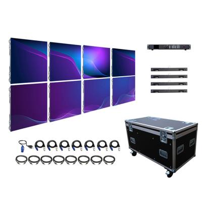 China Stage Background LED Wall P2.6 P2.9 P3.91 P4.81 Outdoor Giant Video Seamless Splicing Rental Screen 500x500mm for sale