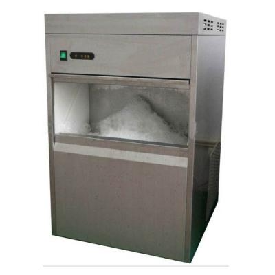 China Outdoor goods using cube snowflake ice machines with cold water for sale