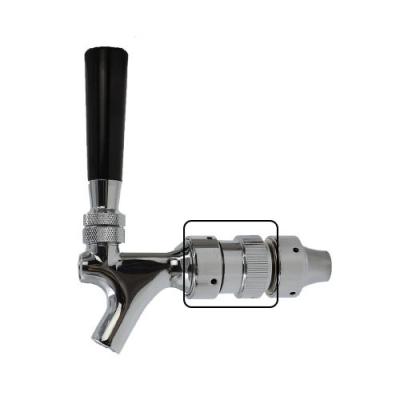 China Sustainable Portable Economic Brass Adjustable Flow Control Faucet Beer Leg for sale