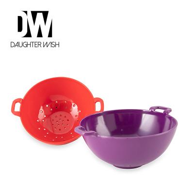 China Sustainable Customized Good Quality Wash Fruit Bowl Manufacturers Household Melamine Dinner Bowls Set for sale