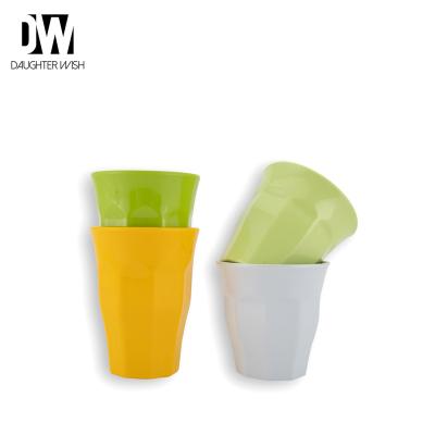 China Viable Factory Wholesale High Quality Unbreakable Melamine Dessert Milk Tea Water Cups Mugs for sale