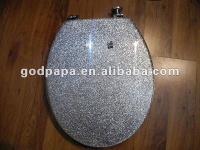 China Sustainably Supportive Polyresin Toilet Seat for sale