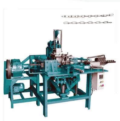 China Automatic Hotels Double Loop Knotted Chain Making Bending Forming Machine for sale