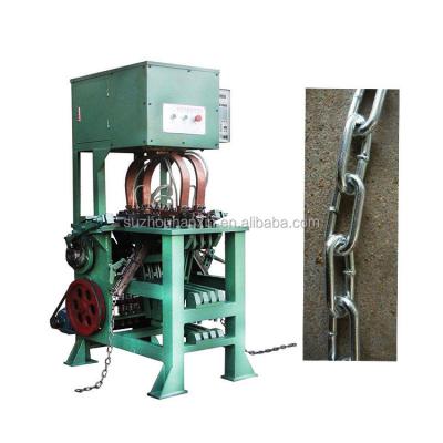 China Full Automatic Hotels Iron Steel Wire Chain Welding Machinery for sale