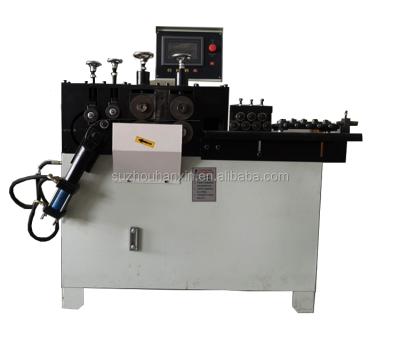 China Square Wire Ring Making Machine Easy Automatic Hydraulic Bar Bird Operation Ring Construction Black Iron Steel for sale