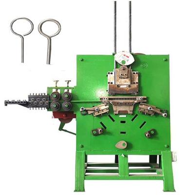 China Automatic 9 Shape Steel Wire Loop Making Steel Wire Hook And Eye Machine for sale