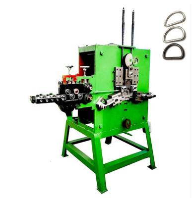 China Building Material Shops Iron Steel Automatic D Loop Metal Wire Ring Hook Making Bag Loop Foming Machine for sale