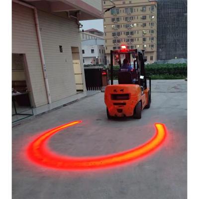 China Aluminum Die Cast Housing New LED Work Light Square Forklift Car LED Headlight Lighting Forklift for sale