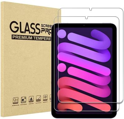 China Ultra Clear Tablet 2.5D Edge Transparency Anti-scratch Bubble Free Tempered Glass Screen Protector For iPad Mini 6/Pro 11/Pro 12.9