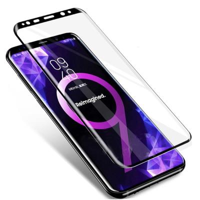 China Cell Phone Ultrasonic 3D Fingerprint Support Curved HD Clear Scratch Resistant Tempered Glass Screen Protector For Samsung Galaxy S22 Ultra for sale