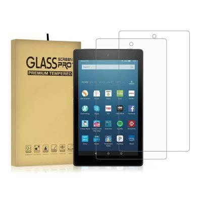 China High Transparent Premium 0.33mm Tempered Glass Screen Protector For Amazon Kindle Fire HD 8, Anti Explosion Tablet Protector for sale