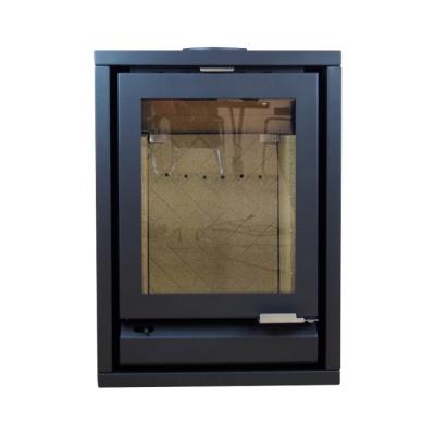 China Smokeless Indoor Cast Iron Door Cast Iron Wood Burning Stove for sale