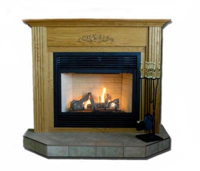 China DV36 VentTrendy Indoor Direct Design Natural Gas Fireplace for sale