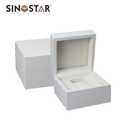 China Wooden Watch Collection Box with Removable Watch Pillows for OEM Order for sale