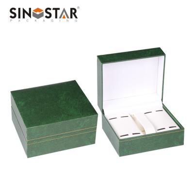 中国 Generic Plastic Watch Box For Watch Storage And Display Logo Print Customers LOGO On The Box 販売のため