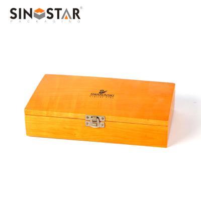 China Handmade Wooden Jewelry Box with Multiple Compartments for Gift Boxes Packing zu verkaufen