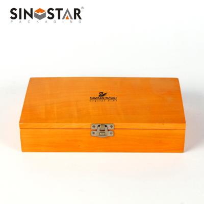 China Walnut Wooden Jewelry Box with Custom Dimension L X W X H and Accept Custom Order for en venta