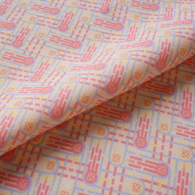 China 19mm double Georgette Fabric Customization Digital Print in breathable silk - raw silk fabric for sale