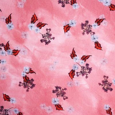 China Breathable Fabrics Direct Wholesale Customization Digital Print of Crepe De Chine Silk Fabric 12mm for Little Girls Silk Dresses for sale