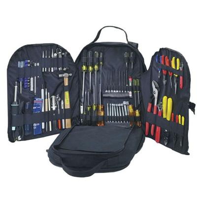 China Customized Electrician Tool Backpack Heavy Duty Large Tool Bag Tool Backpack Kit Storage Bag Electrician for sale