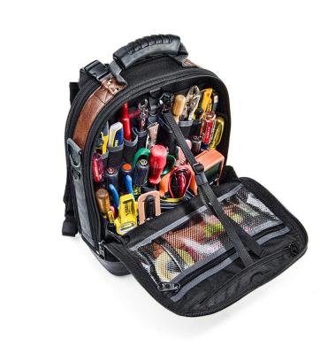 China Custom Oxford High Strength Fabric Durable Heavy Duty Fabric Work Storage Tool Kit Belt Backpack BP-007 for sale