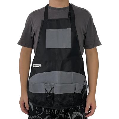 China Waterproof Oxford Tool Apron Multi-Use Carpenter Apron With 10 Pockets for sale