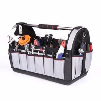 China Multifunctional Carpenter's Work Oxford Cloth Tool Bag Electric Hand Drill Tool Bag With Shoulder Belt Customized for sale