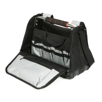 China Premium Multi-Function Tool Organizer Tote Two Sides Zipper-Opening Tool Bag for sale