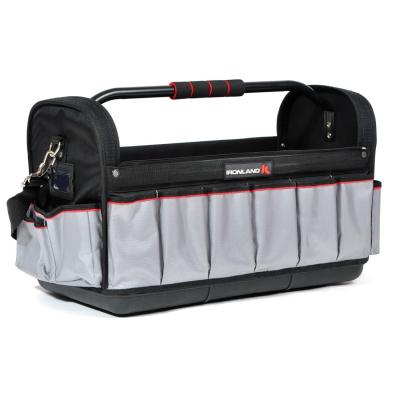 China Custom 24 Inch 1680D Oxford Heavy Duty Tool Bag Electronic Work Asurpenter Electrician Large Tool Bag for sale