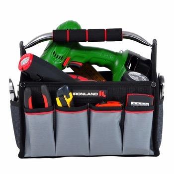 China Foldale For Less Space Best Electrician Tote Tool Bag Waterproof Open Tool Bag for sale