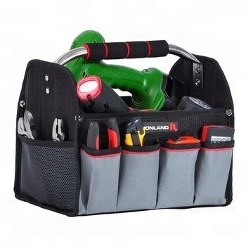 China Foldale For Less Space OT-004 Multifunctional Electricians Tool Bag Carpenters Wholesale Tool Bag for sale